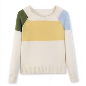 Women’s Pure Cashmere Pullover – Urban Rhythm, Soft Radiance Edition